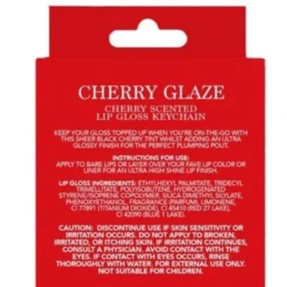 Holler Hypa Gloss Cherry Scented Lip Gloss with Keychain - Picture 5 of 5